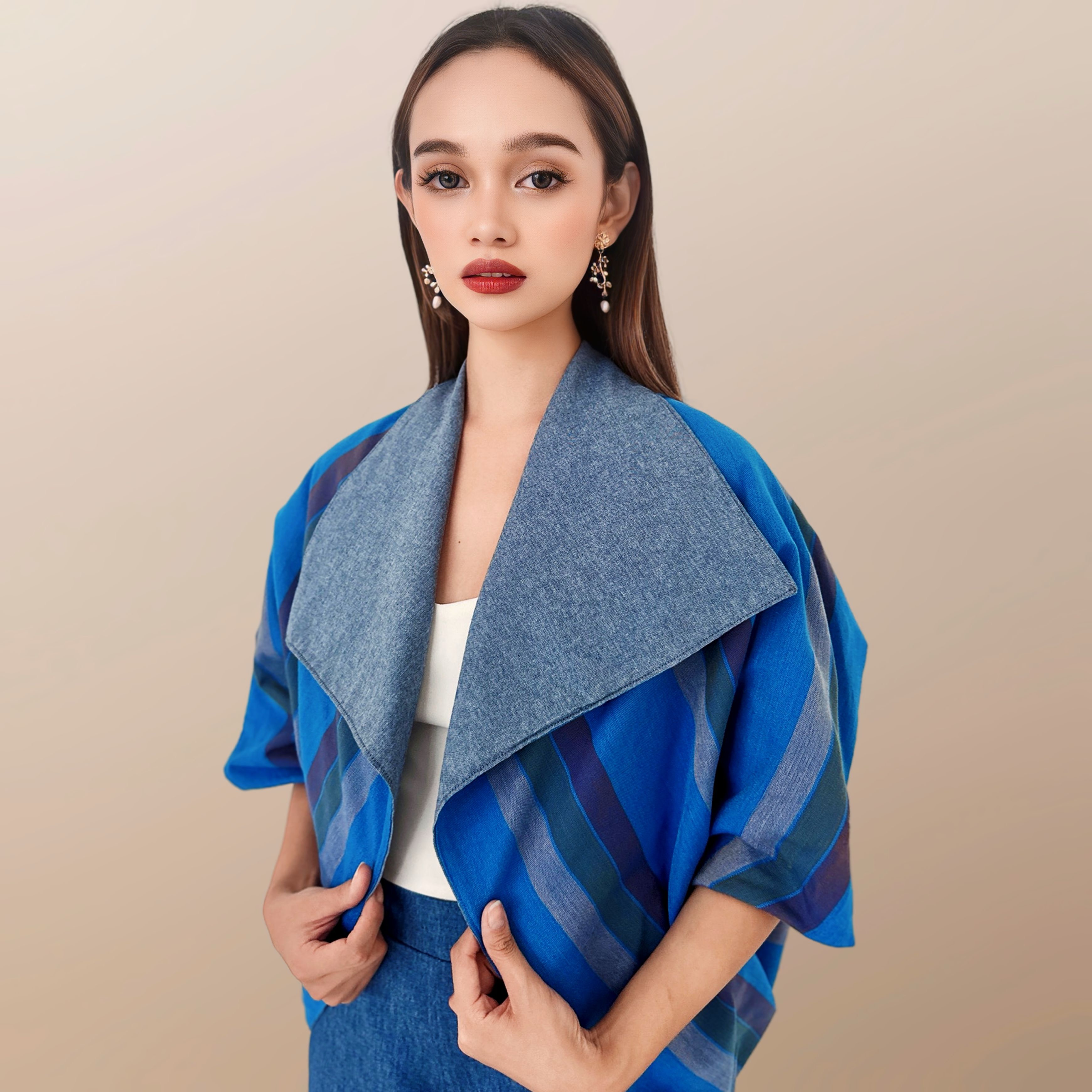 Poncho (Blue 001)