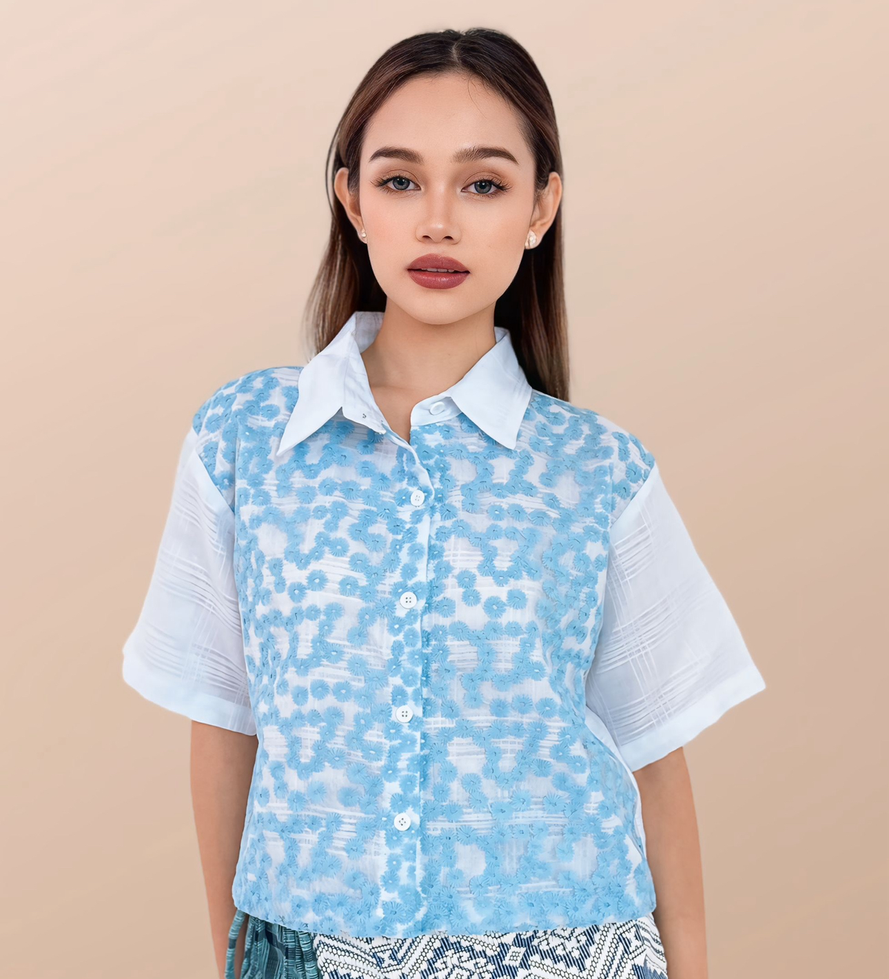 Modern Barong (Light Blue)